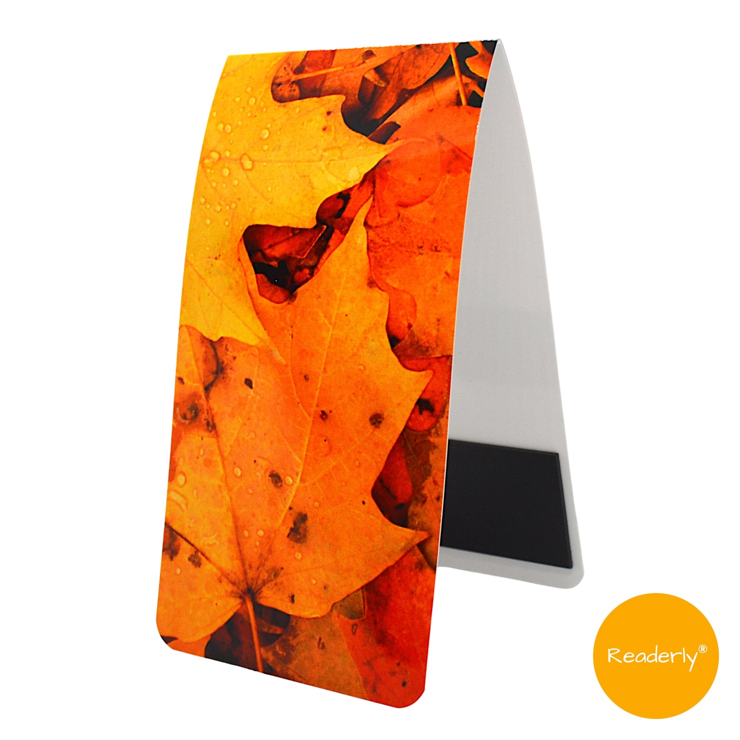 Readerly Autumn Leaves Magnetic Bookmark