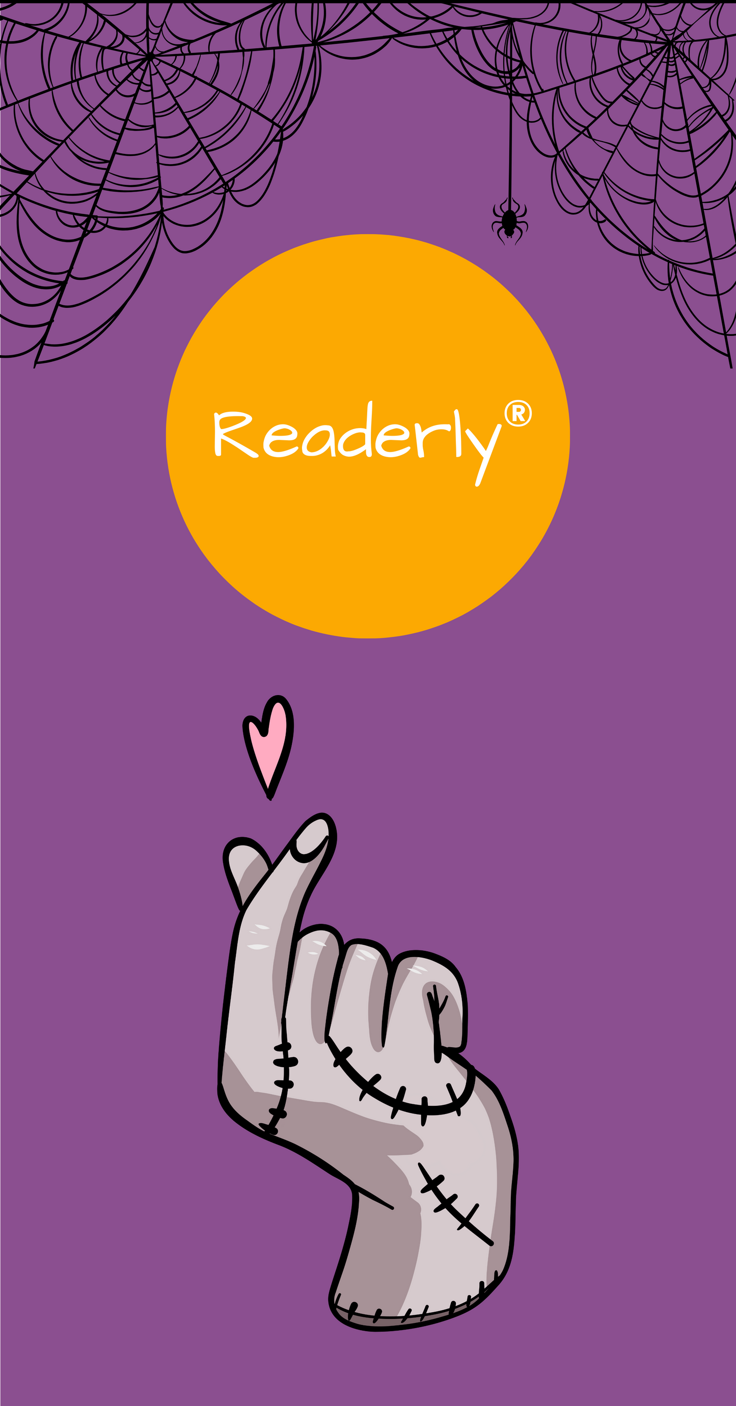 Readerly Wednesday Halloween Magnetic Bookmark